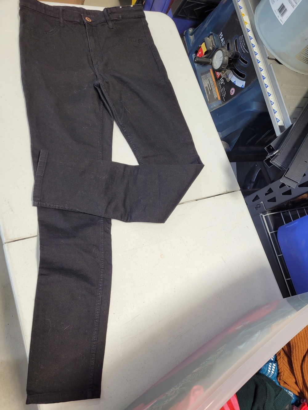 Denim&Co Black Kids' Slim Jeans